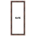thumbnail image 1 of 6x16 Frame Brown Bamboo with Dark Coffee/Walnut Finish | Solid Wood Picture Frame Width 0.75 Inches, 1 of 8