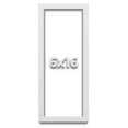 thumbnail image 1 of 6x16 Shadow Box Frame White | 2 Inches Deep Real Wood Contemporary Shadowbox Display Frame | UV, 1 of 8