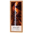 thumbnail image 1 of 6x17 Frame Beige Real Wood Picture Frame Width 1.25 inches | Interior Frame Depth 0.5 inches |, 1 of 8