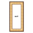 thumbnail image 1 of 6x17 Frame Gold Plein Aire Solid Wood Picture Frame Width 2 Inches | Interior Frame Depth 0.5, 1 of 8