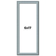 thumbnail image 1 of 6x17 Frame Rustic Sky Blue Solid Wood Picture Frame | 0.75 Inch Moulding Width |Includes UV Acrylic, 1 of 8