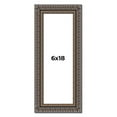 thumbnail image 1 of 6x18 Frame Black Feather Payton Ornate Solid Wood Picture Frame Width 1.75 Inches | Interior Depth, 1 of 8