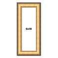 thumbnail image 1 of 6x18 Frame Gold Plein Aire Solid Wood Picture Frame Width 2 Inches | Interior Frame Depth 0.5, 1 of 8