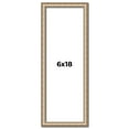 thumbnail image 1 of 6x18 Frame Silver Real Wood Picture Frame Width 0.75 Inches | Interior Frame Depth 0.5 Inches |, 1 of 8