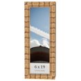 thumbnail image 1 of 6x19 Frame Beige Real Wood Picture Frame Width 3 inches | Interior Frame Depth 0.5 inches | Natural, 1 of 8