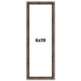 thumbnail image 1 of 6x19 Frame Brown Bamboo with Dark Coffee/Walnut Finish | Solid Wood Picture Frame Width 0.75 Inches, 1 of 8