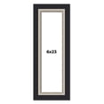 thumbnail image 1 of 6x23 Frame Black Real Wood Picture Frame Width 2.25 Inches | Interior Frame Depth 0.5 Inches |, 1 of 8