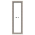 thumbnail image 1 of 6x23 Frame Grey Real Wood Picture Frame Width 1.25 inches | Interior Frame Depth 0.5 inches | Hans, 1 of 8