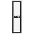 thumbnail image 1 of 6x24 Shadow Box Frame Black | 1 inches Deep Real Wood Contemporary Shadowbox Display Frame | UV, 1 of 8