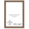 thumbnail image 1 of 6x26 Brown Barnwood Picture Frame for Puzzles Posters Photos or Artwork, 1 of 4