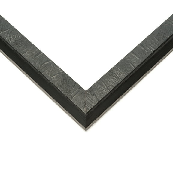 6x26 Frame Black Real Wood Picture Frame Width 1.25 inches | Interior Frame Depth 0.25 inches |