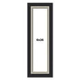 thumbnail image 1 of 6x26 Frame Black Real Wood Picture Frame Width 2.25 Inches | Interior Frame Depth 0.5 Inches |, 1 of 8