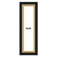 thumbnail image 1 of 6x26 Frame Gold Real Wood Picture Frame Width 2.25 Inches | Interior Frame Depth 0.5 Inches |, 1 of 8