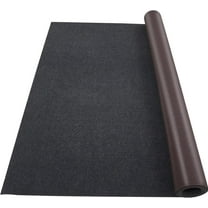 6x29.5 ft Boat Marine Carpet, Black, Indoor/Outdoor Rug, TPR Non-Slip Waterproof, Durable, for Patio Deck, Camping, Outdoor Use.