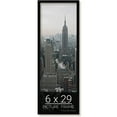 thumbnail image 1 of 6x29 Black Picture Frame for Puzzles Posters Photos or Artwork, 1 of 5
