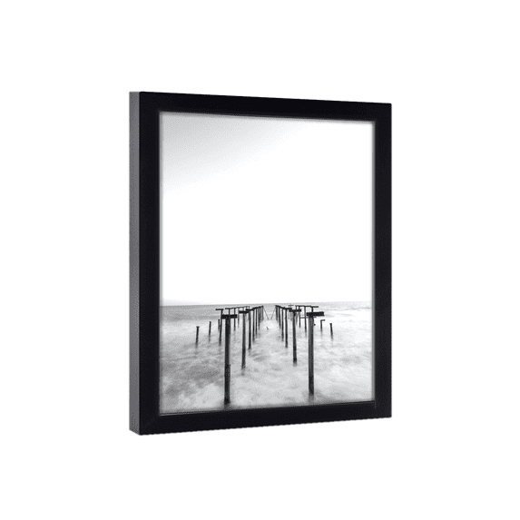 6x29 Picture Frame Black Wood 6x29 Poster Frame
