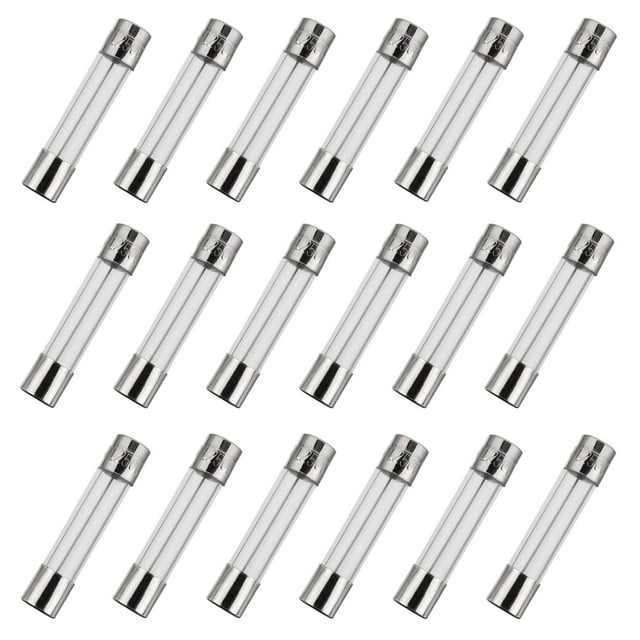 6x30mm 15 A 15 amp 250 V 0.24x1.18 Inch Volt F15AL250V Fast-Blow Glass ...