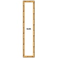 thumbnail image 1 of 6x36 Frame Gold Bamboo Solid Wood Picture Frame | 1 Inch Moulding Width | Interior Frame Depth 0.75, 1 of 8