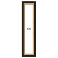 thumbnail image 1 of 6x36 Frame Gold Real Wood Picture Frame Width 2.25 Inches | Interior Frame Depth 0.5 Inches |, 1 of 8