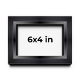 thumbnail image 1 of 6x4 Black Shadowbox Frame - Interior Size 6x4 by 1.5 Inches - Made to Display Items Up To 1.5 Inches Deep, 1 of 5