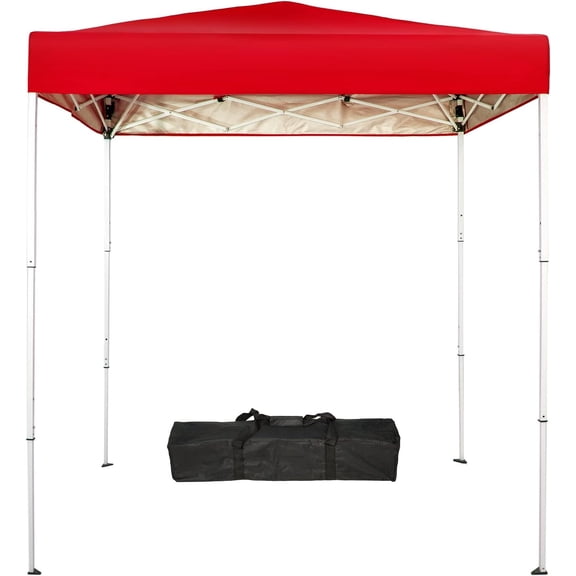 6x4 Ft Pop-Up Canopy Tent Outdoor Portable Shelter Folding Canopy with Carry Bag