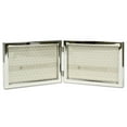 thumbnail image 1 of 6x4 Hinged Double Silver Standard Metal Picture Frame, 1 of 3