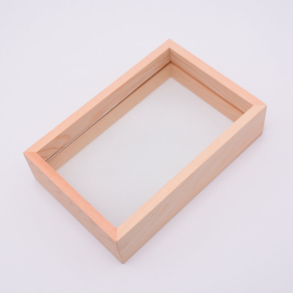 6x4 Inches Natural Wood Picture Frame Solid Wood and High Definition ...