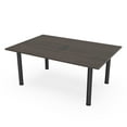 thumbnail image 1 of 6x4 Rectangular Conference Table  Post Legs Electric And Data, 1 of 7