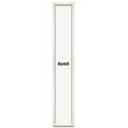 thumbnail image 1 of 6x40 Frame White Wheat Solid Wood Picture Frame | Moulding Width 0.75 Inches | Interior Depth 0.5, 1 of 8