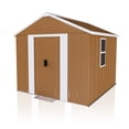thumbnail image 1 of 6x4FT Heavy-Duty Metal Storage Shed - Lockable Door, Windows & Ventilation for Outdoor Tools, 1 of 10