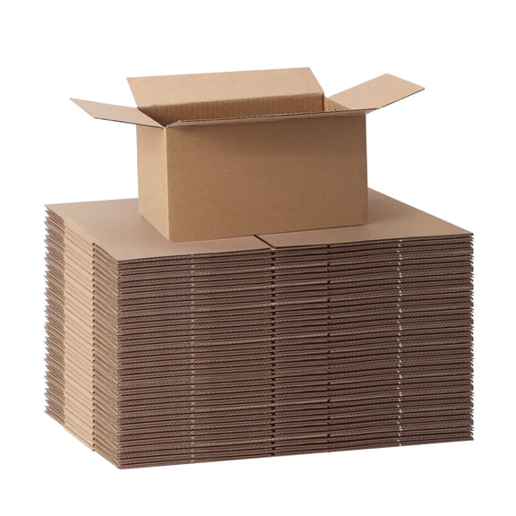 6x4x3 incheses Shipping Boxes Small Cardboard Boxes for Packing, Moving, Mailing, Brown(40 pack)