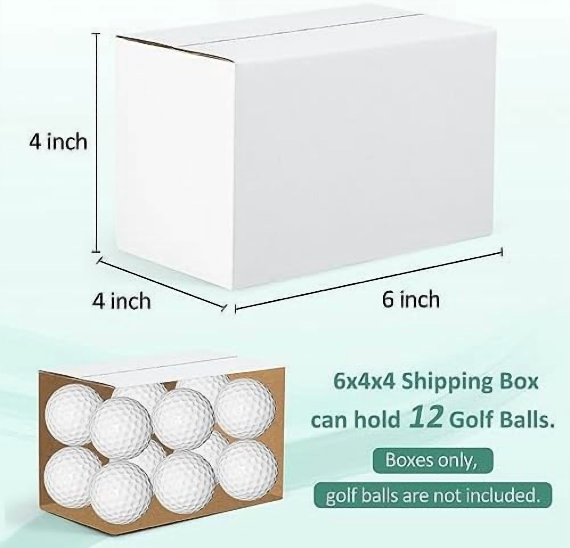 100 Packs Cardboard Paper Boxes Mailing Packing Shipping Box Corrug