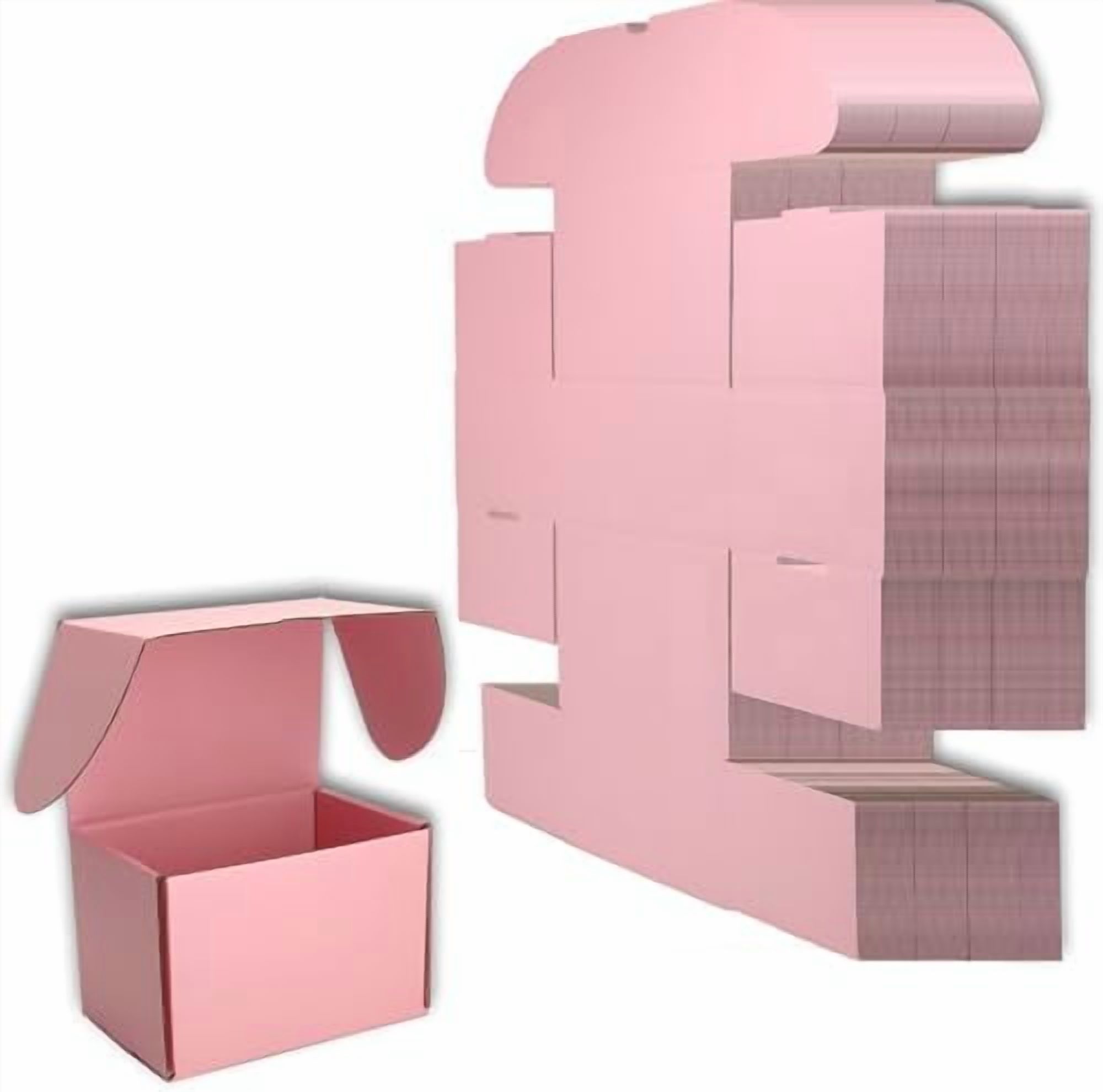 200pcs 6x4x4 Cardboard Shipping Boxes - Economic Grade Mailing Packing Boxes By Yens