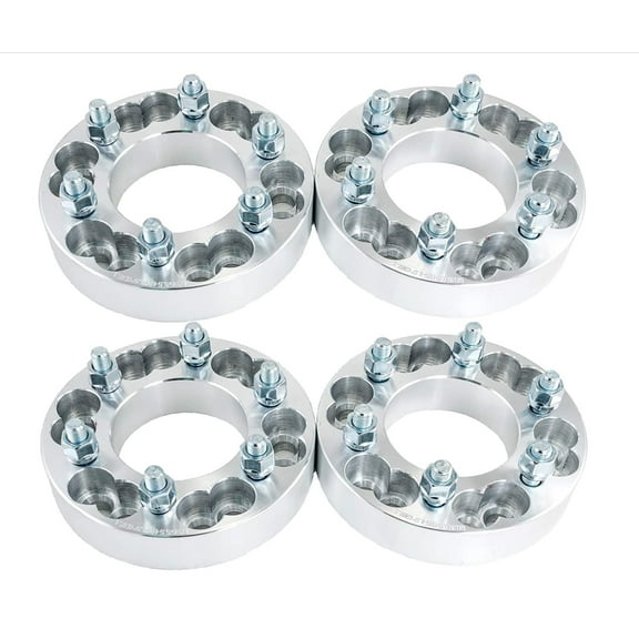 6x5.5 to 6x5 Wheel Adapters 1.5" inch Compatible with Chevy Compatible with GMC 6x139.7 to 6x127 14x1.5 Set of 4