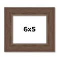 thumbnail image 1 of 6x5 Frame Brown Distressed Barnwood Picture Frame | Complete Rustic Farmhouse Photo Frame Includes, 1 of 8