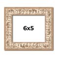thumbnail image 1 of 6x5 Frame White Real Wood Picture Frame Width 1.5 inches | Interior Frame Depth 0.5 inches | Aurora, 1 of 8