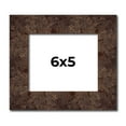 thumbnail image 1 of 6x5 IN Frame Brown Burl Real Wood Picture Frame Width 1.625 Inches | Interior Frame Depth 0.5, 1 of 8