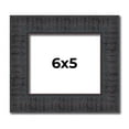 thumbnail image 1 of 6x5 IN Frame Brown Rustic Solid Wood Picture Frame 1.5 Inches Wide | Interior Frame Depth 0.5, 1 of 8