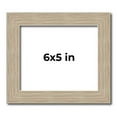 thumbnail image 1 of 6x5 IN Frame Grey Solid Wood Picture Frame Width 1 Inches | Interior Frame Depth 0.5 Inches |, 1 of 8