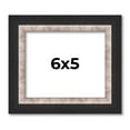 thumbnail image 1 of 6x5 IN Frame Silver Real Wood Picture Frame Width 1.25 Inches | Interior Frame Depth 0.75 Inches |, 1 of 8