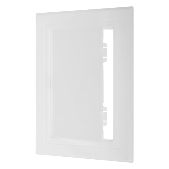 Uxcell 6x5 inch Removable Hinged Access Panel ABS Plumbing Access Doors Easy Wall Hole Cover White