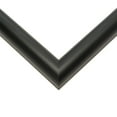 thumbnail image 1 of 6x6 Frame Black Real Wood Picture Frame Width 1.25 inches | Interior Frame Depth 0.5 inches | Rolio, 1 of 8