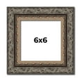 thumbnail image 1 of 6x6 Frame Black Real Wood Picture Frame Width 2 inches | Interior Frame Depth 0.5 inches | Fitz, 1 of 8