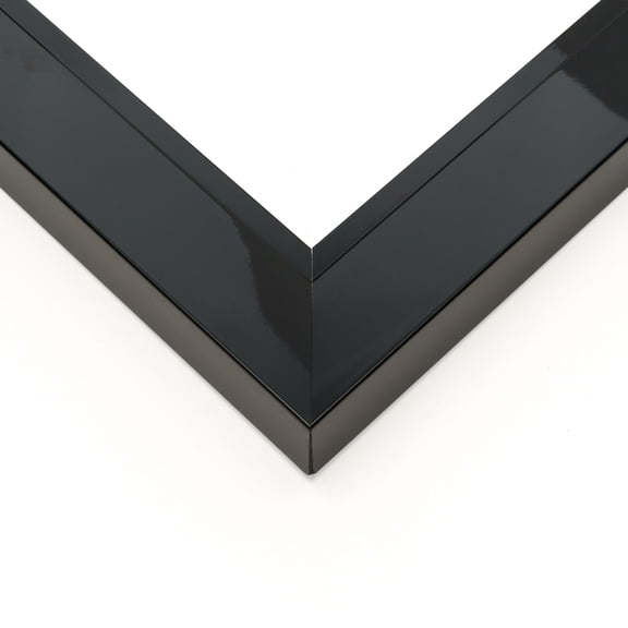 6x6 Frame Black Solid Wood Picture Frame Width 1.625 Inches | Interior Frame Depth 0.6875 Inches |