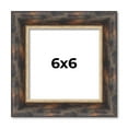 thumbnail image 1 of 6x6 Frame Gold Real Wood Picture Frame Width 1.5 inches | Interior Frame Depth 0.5 inches | Garrett, 1 of 8