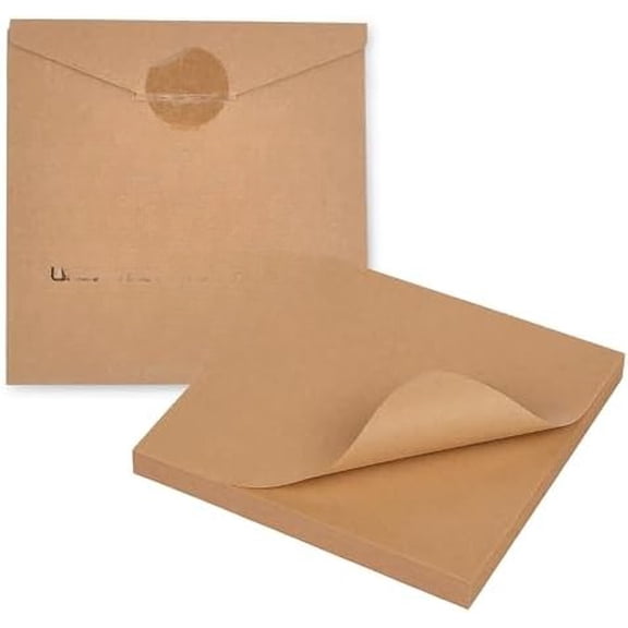 6x6 Parchment Paper Squares (200 sheets) - Unbleached, Non-stick, Pre-cut Parchment Paper Ideal for Candy Wrappers, Dessert Paper Liners, Freezing and Storing, Separating, and Diamond Painting