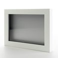 thumbnail image 1 of 6x6 Shadow Box Frame Painted White Real Wood with a Silver Acid-Free Backing | 3/4" of Usuable, 1 of 8