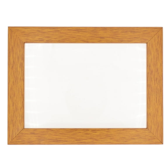 6x6 Shadowbox Gallery Wood Frames - Honey Pecan Brown DEEP Shadow Box Frame - Display Depth of 3/4"