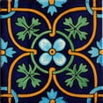 thumbnail image 1 of 6x6 Soyopa Talavera Mexican Tile, Set of 4 pcs, 1 of 2