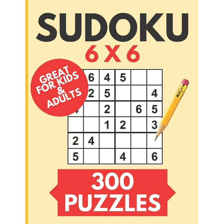 Children's 6x6 Sudoku Book